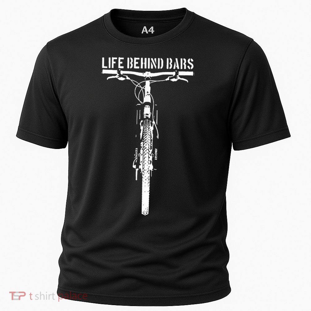 Life Behind Bars, Bicycle, Bicycling, Bike, Cycling Lovers Performance Shirt