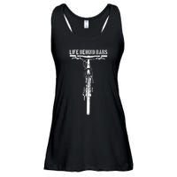 Life Behind Bars, Bicycle, Bicycling, Bike, Cycling Lovers Ladies Essential Flowy Tank