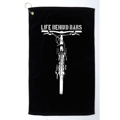 Life Behind Bars, Bicycle, Bicycling, Bike, Cycling Lovers Golf Towel