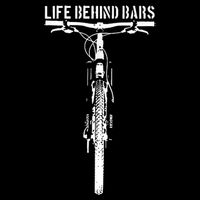 Life Behind Bars, Bicycle, Bicycling, Bike, Cycling Lovers Zip Tote Bag