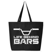 Life Behind Bars Bmx Gift 25L Jumbo Tote