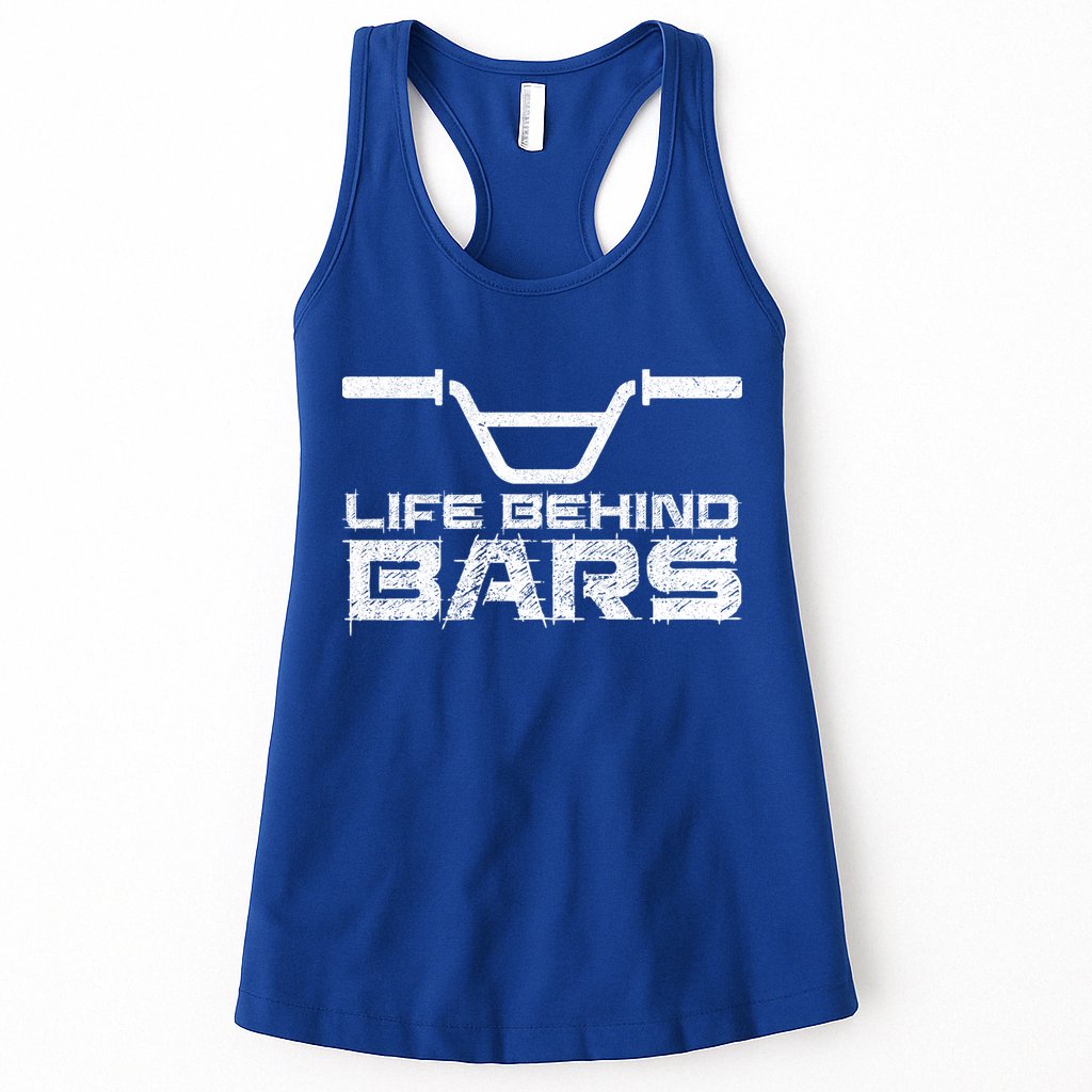Life Behind Bars Bmx Gift Womens Tank Top