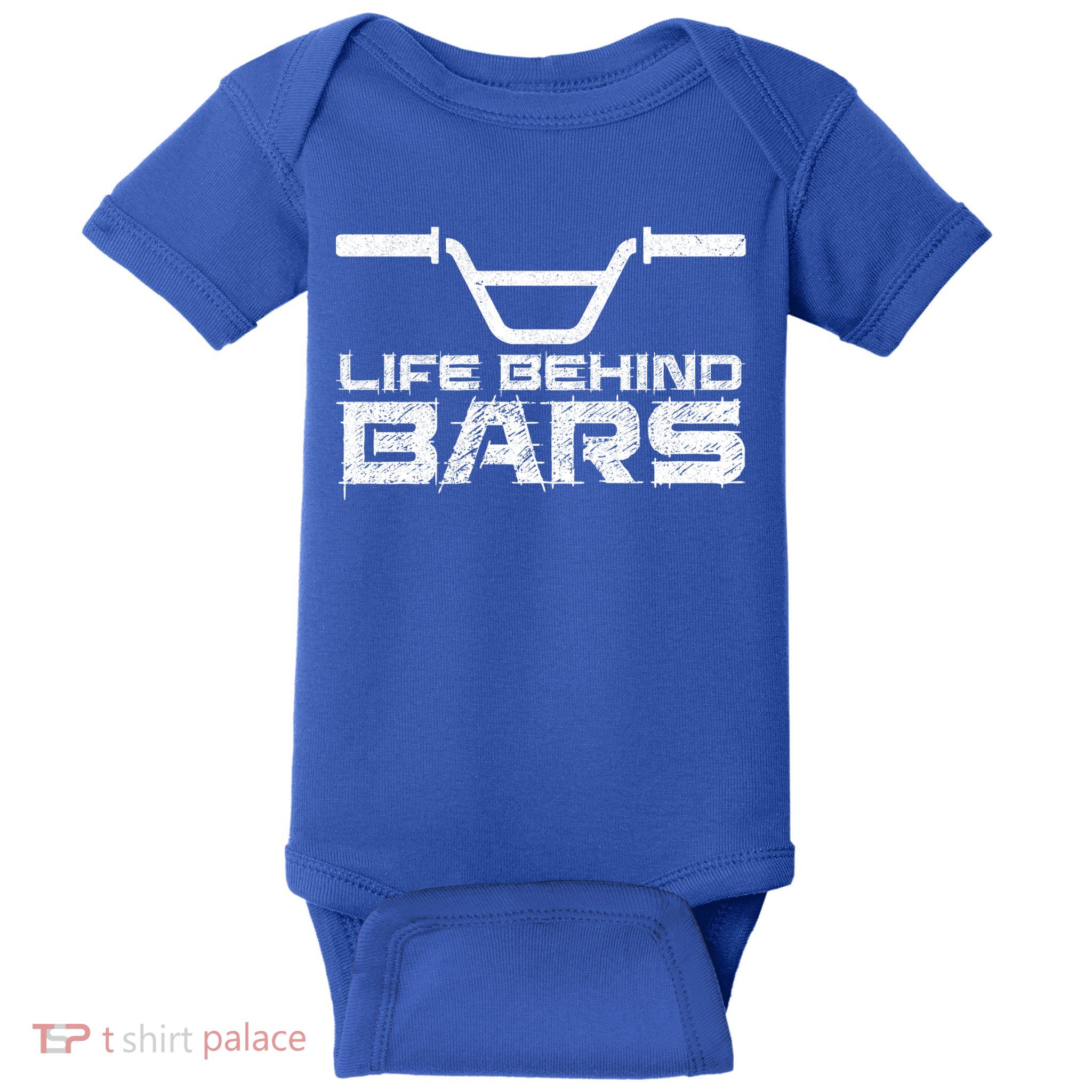 Life Behind Bars Bmx Gift Baby Bodysuit