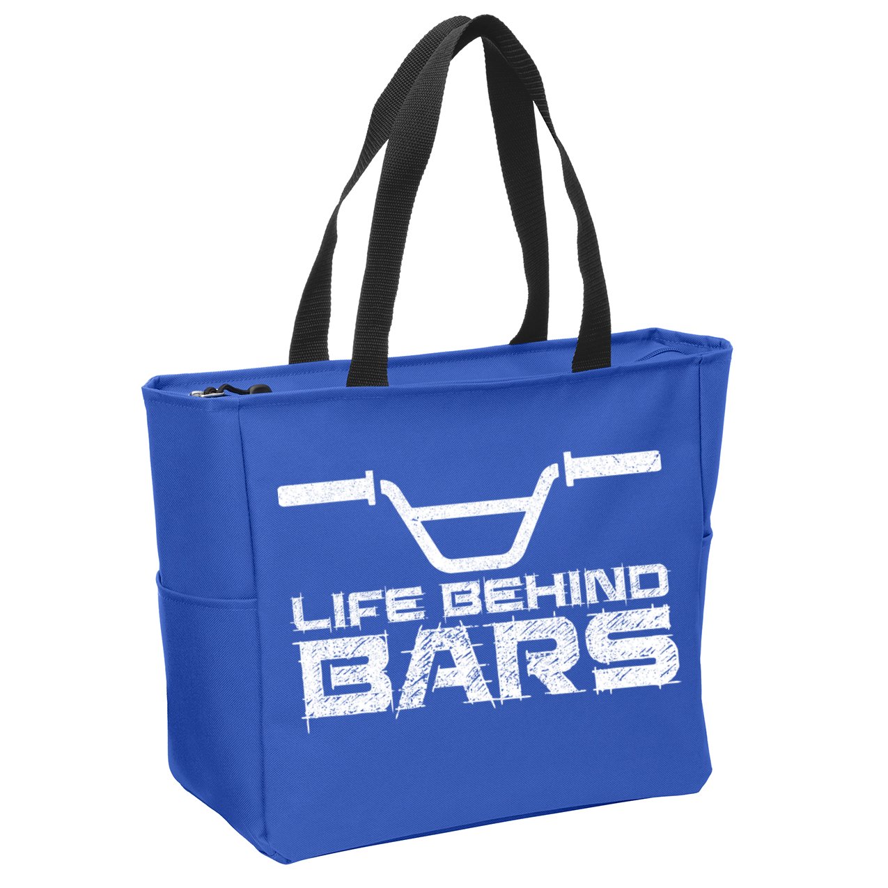 Life Behind Bars Bmx Gift Zip Tote Bag