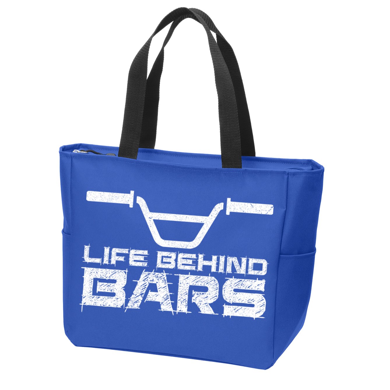Life Behind Bars Bmx Gift Zip Tote Bag