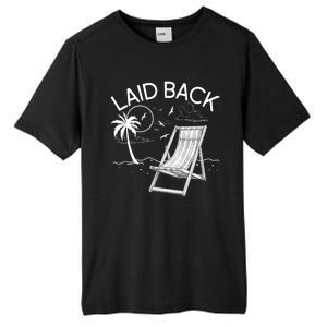 Laid Back Beach Vacation Time Tall Fusion ChromaSoft Performance T-Shirt