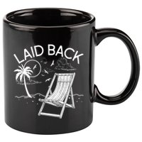 Laid Back Beach Vacation Time 11oz C Handle Ceramic Mug