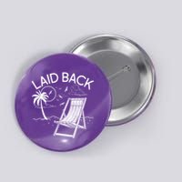 Laid Back Beach Vacation Time Button