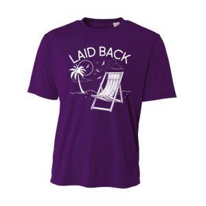 Laid Back Beach Vacation Time Performance Sprint T-Shirt