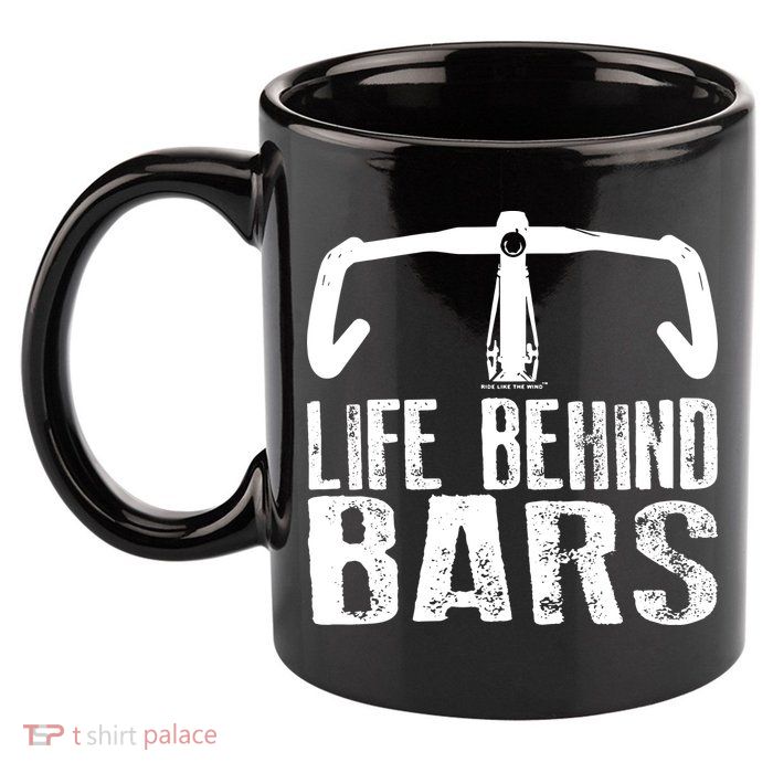 Life Behind Bars Cycling 11oz C Handle Ceramic Mug