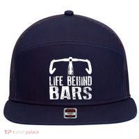 Life Behind Bars Cycling 7 Panel Mesh Trucker Snapback Hat