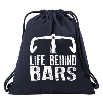 Life Behind Bars Cycling Drawstring Bag
