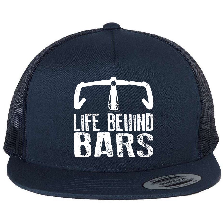 Life Behind Bars Cycling Flat Bill Trucker Hat