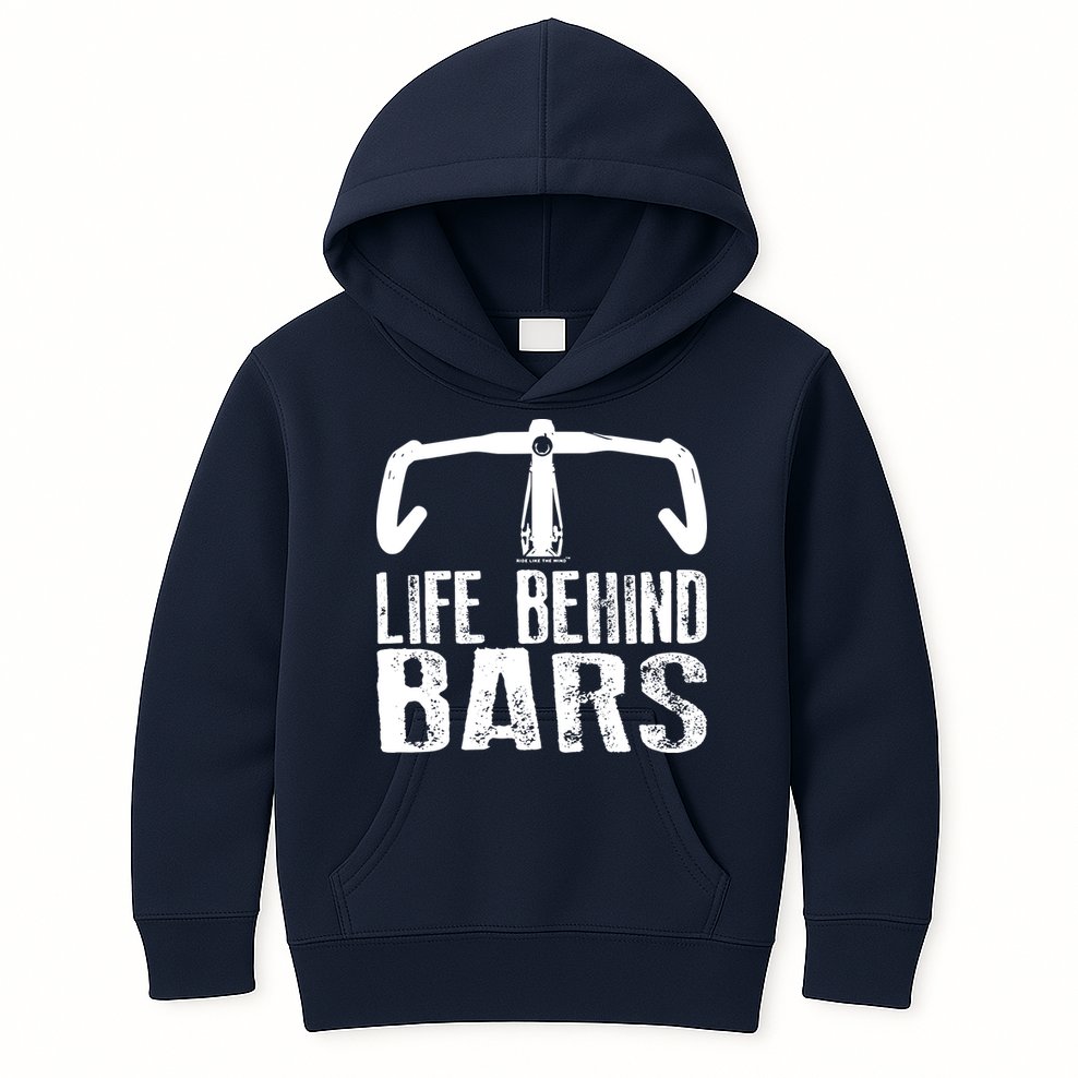 Life Behind Bars Cycling Kids Hoodie