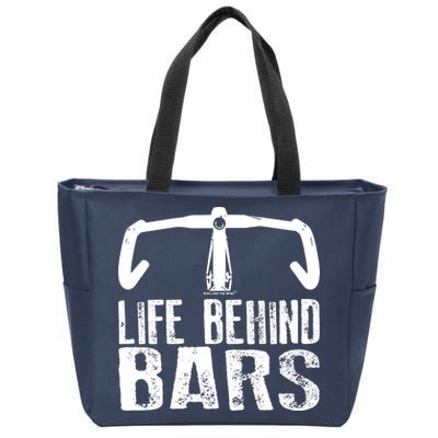Life Behind Bars Cycling Zip Tote Bag