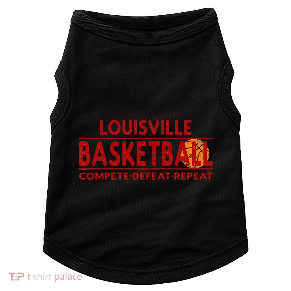 Louisville Basketball Compete Defeat Repeat Doggie Tank