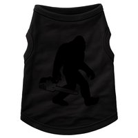 Lumberjack Bigfoot Chainsaw Sasquatch Logger Funny Doggie Tank