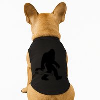 Lumberjack Bigfoot Chainsaw Sasquatch Logger Funny Doggie Tank
