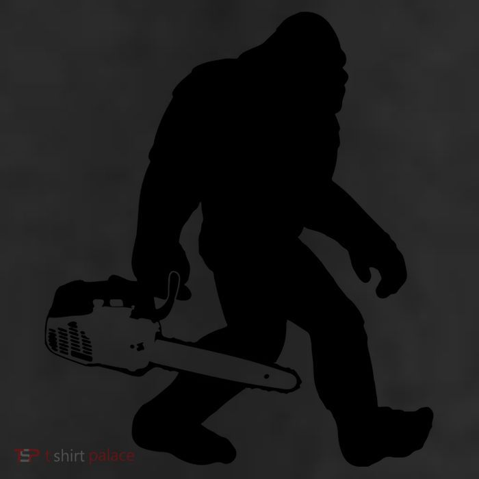 Lumberjack Bigfoot Chainsaw Sasquatch Logger Funny Trucker Hat