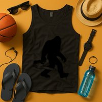 Lumberjack Bigfoot Chainsaw Sasquatch Logger Funny Tank Top