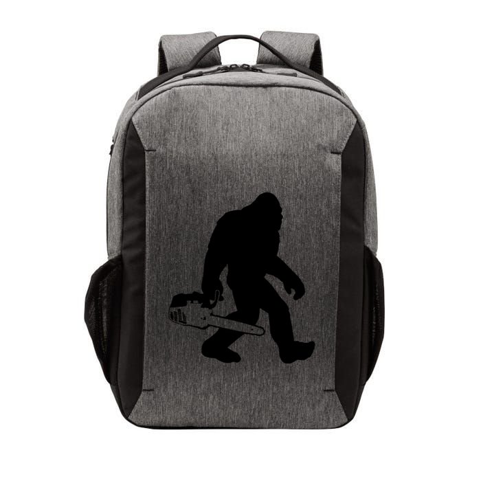 Lumberjack Bigfoot Chainsaw Sasquatch Logger Funny Vector Backpack