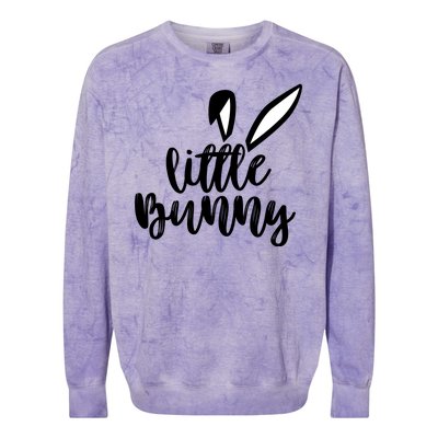 Little Bunny Cute Colorblast Crewneck Sweatshirt