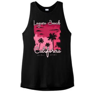 Laguna Beach California Ladies PosiCharge Tri-Blend Wicking Tank