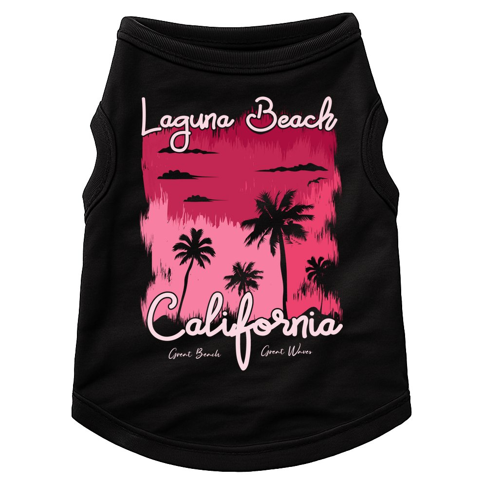 Laguna Beach California Doggie Tank