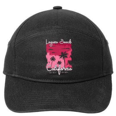 Laguna Beach California 7-Panel Snapback Hat