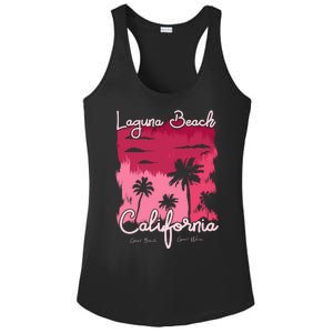 Laguna Beach California Ladies PosiCharge Competitor Racerback Tank