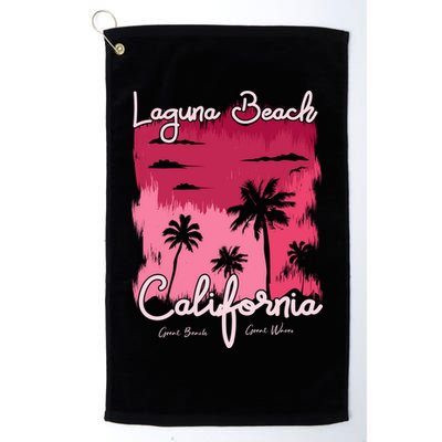 Laguna Beach California Golf Towel