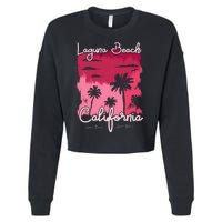 Laguna Beach California Cropped Pullover Crew