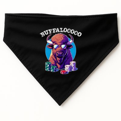 Lucky Buffalo Casino Slot Machine Buffalooooo Gambling USA-Made Doggie Bandana