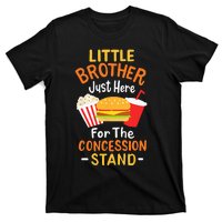 Little Brother Concession Stand Softball Baseball Snacks T-Shirt