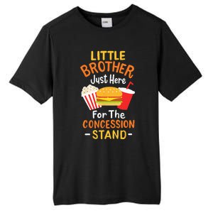 Little Brother Concession Stand Softball Baseball Snacks Tall Fusion ChromaSoft Performance T-Shirt