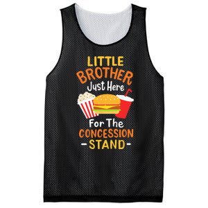 Little Brother Concession Stand Softball Baseball Snacks Mesh Reversible Basketball Jersey Tank