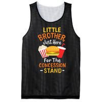 Little Brother Concession Stand Softball Baseball Snacks Mesh Reversible Basketball Jersey Tank