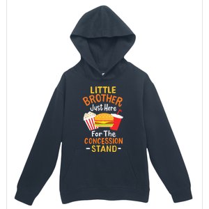 Little Brother Concession Stand Softball Baseball Snacks Urban Pullover Hoodie