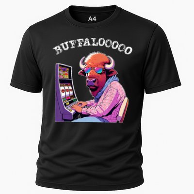 Lucky Buffalo Casino Slot Machine Buffalooooo Gambling Performance Shirt