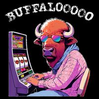 Lucky Buffalo Casino Slot Machine Buffalooooo Gambling Drawstring Bag