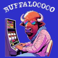 Lucky Buffalo Casino Slot Machine Buffalooooo Gambling Tall T-Shirt