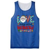 Love Being Called Mamaw Santa Claus Family Christmas Cute Gift Mesh Reversible Basketball Jersey Tank