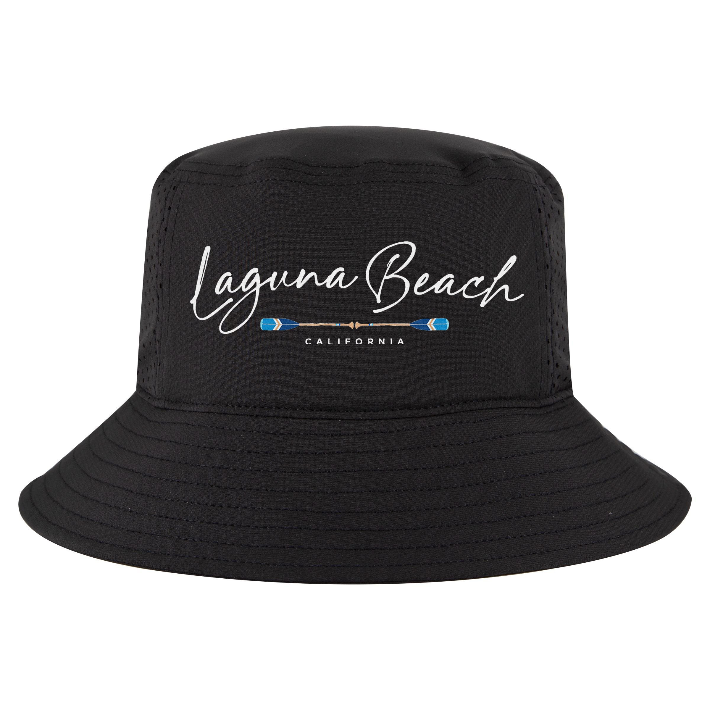 Laguna Beach California Oars Cool Comfort Performance Bucket Hat