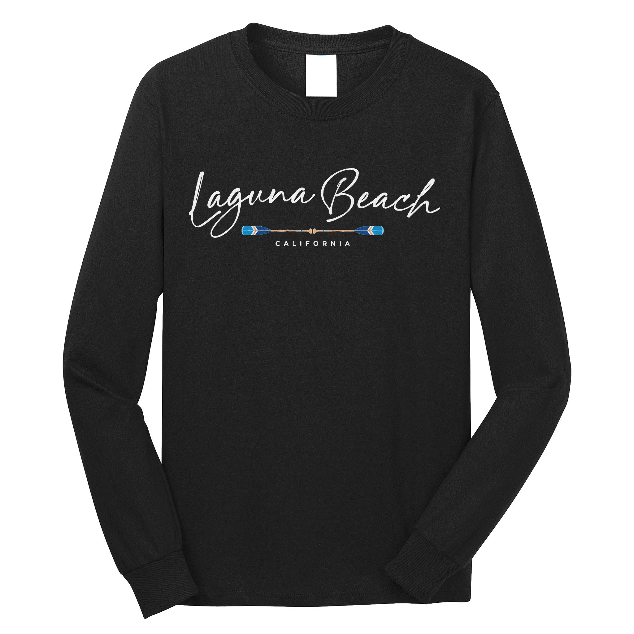 Laguna Beach California Oars Long Sleeve Shirt