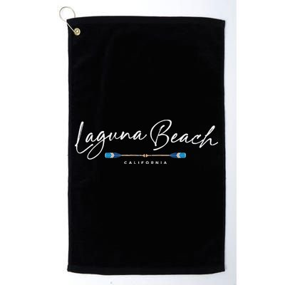 Laguna Beach California Oars Golf Towel
