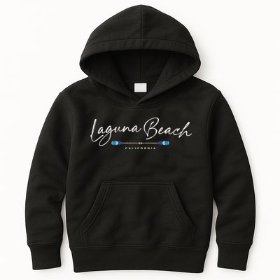 Laguna Beach California Oars Kids Hoodie