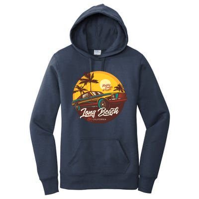 Long Beach California Women's Pullover Hoodie