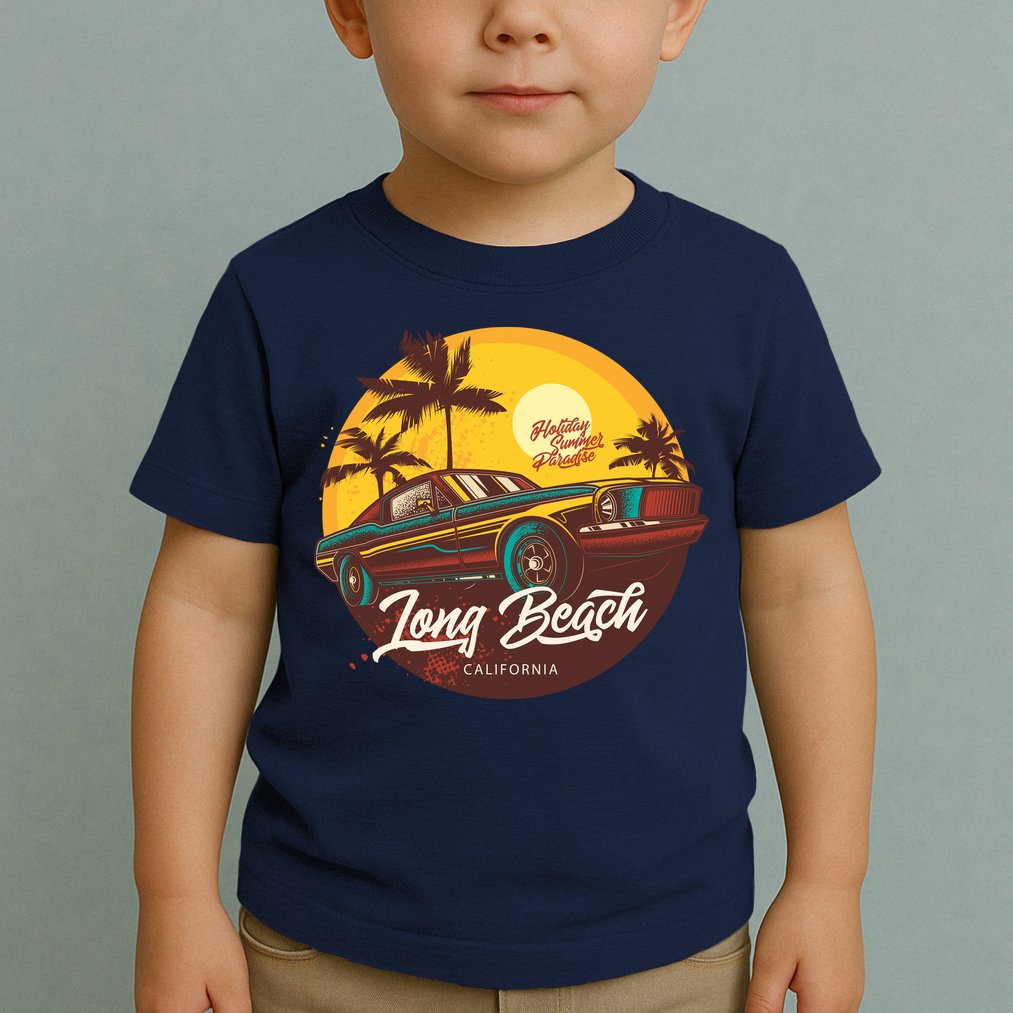 Long Beach California Toddler T-Shirt
