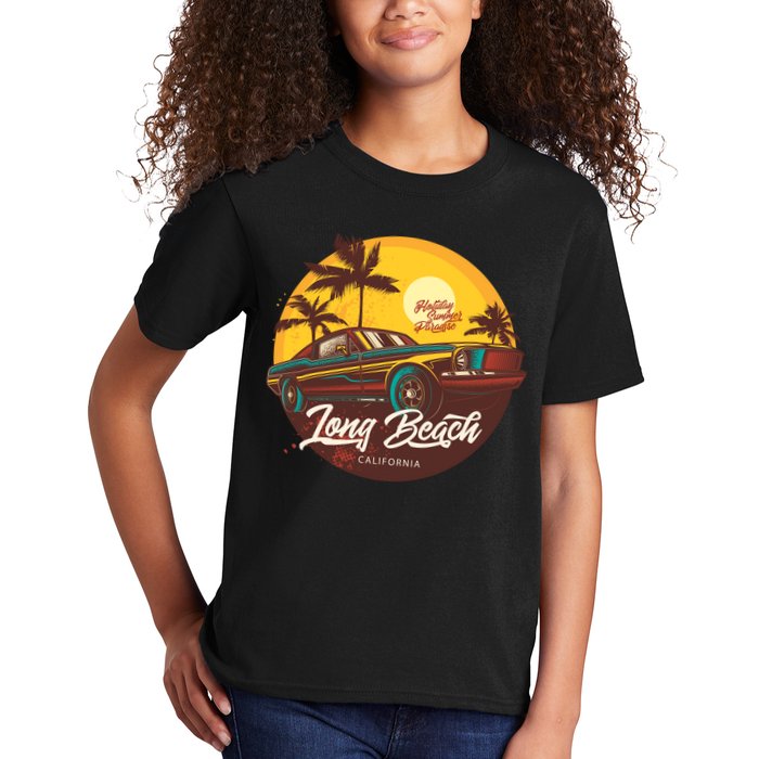 Long Beach California Kids T-Shirt