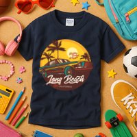 Long Beach California Kids T-Shirt